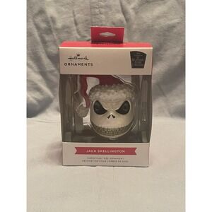 NEW Hallmark Disney Nightmare Before Christmas Jack Skellington Head Ornament